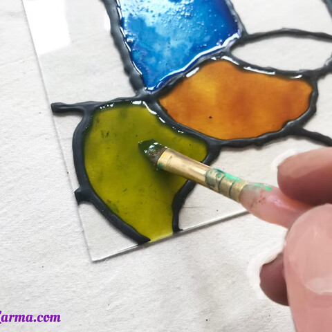 DIY Stained Glass Craft