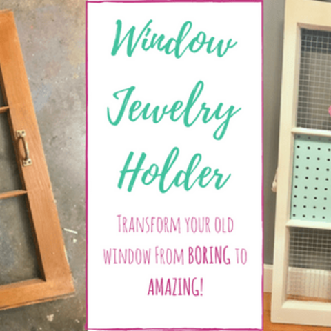 Window Jewelry Holder