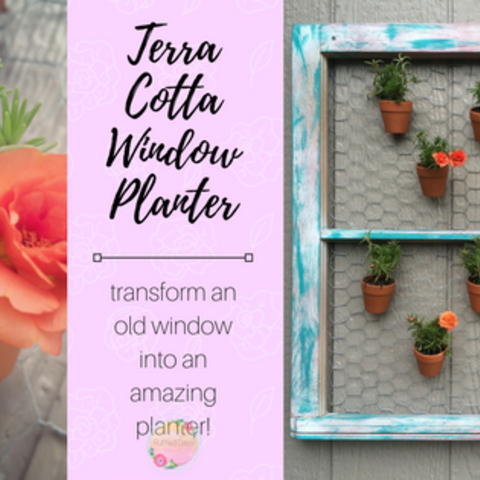 Terra Cotta Window Planter
