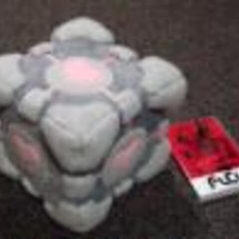 Companion Cube Plushie Sewing Pattern