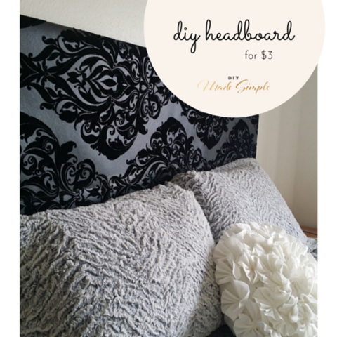 DIY Headboard for $3