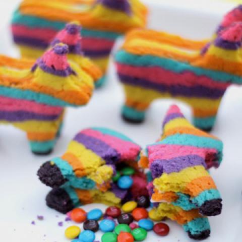 Cinco de Mayo pinata cookies