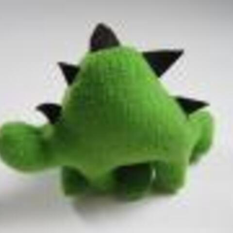 Stuffed Dinosaur Tutorial & Pattern