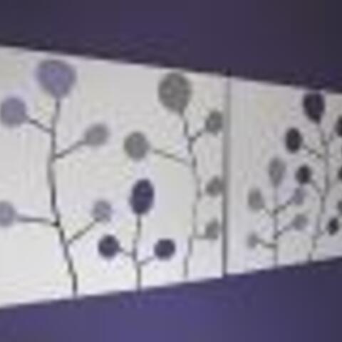 Circle Tree Modern Art