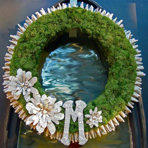 Monogram Wreath