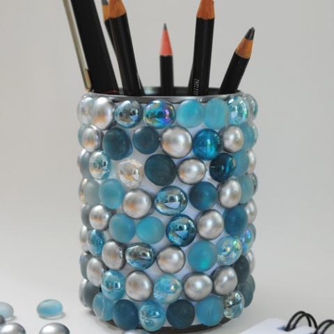 Bling Pencil Pot