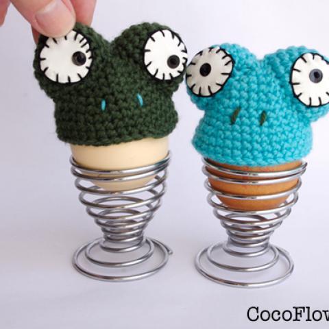 CocoFlower: Ponte du jour - (crazy egg warmer)