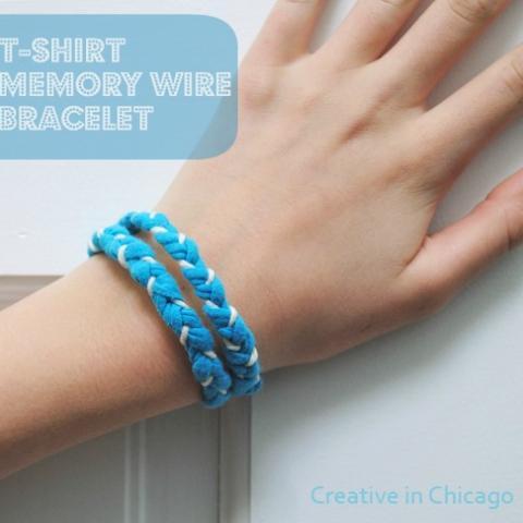 Make a Bracelet from a T-Shirt