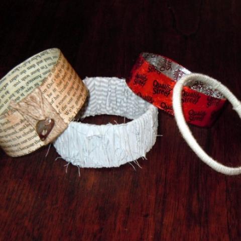 Super thrifty DIY bangle tip