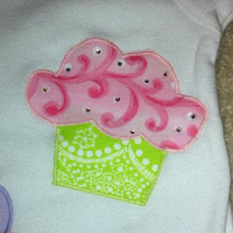 Cupcakes & Ice Cream Applique Tutorial