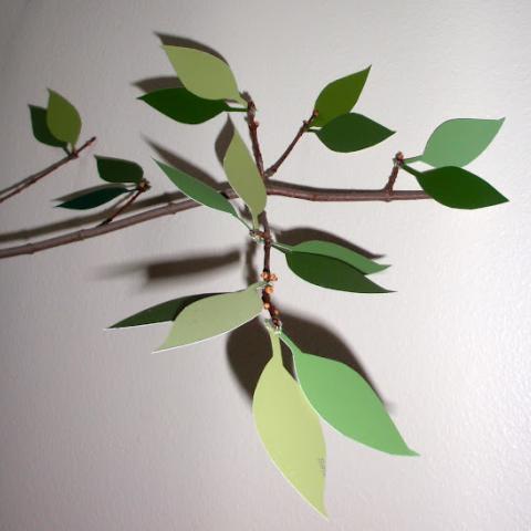 Spring Tree Paint Chips