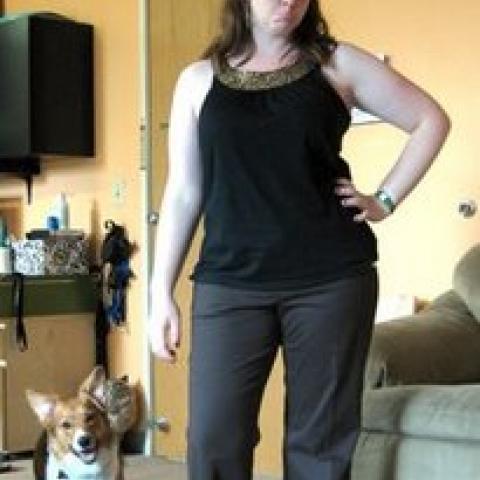 Altering pants into shorts