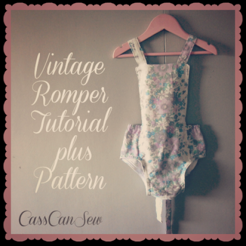 Vintage Romper Tutorial