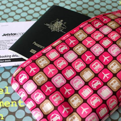 Travel Document Pouch