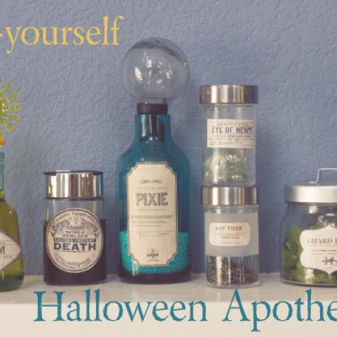 DIY Halloween Apothecary