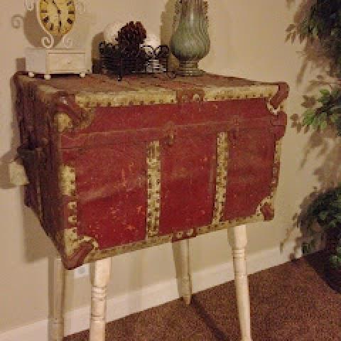 old trunk to table tutorial