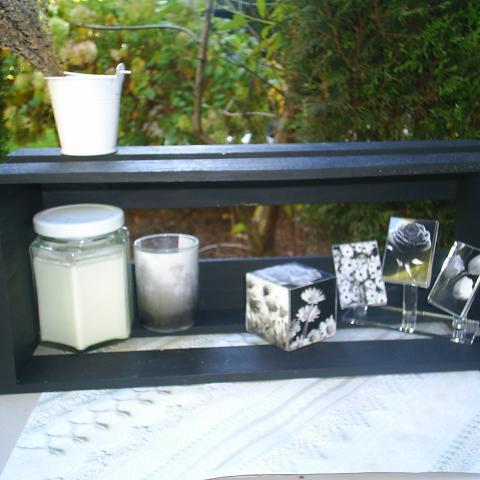 Repurpose a CD Crate into  A Shelf
