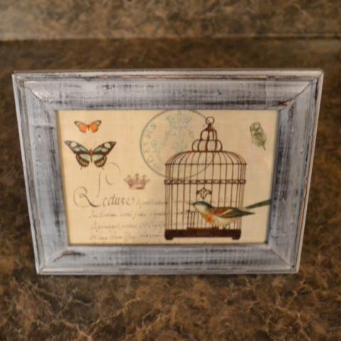 DIY Distressed Picture Frame Tutorial