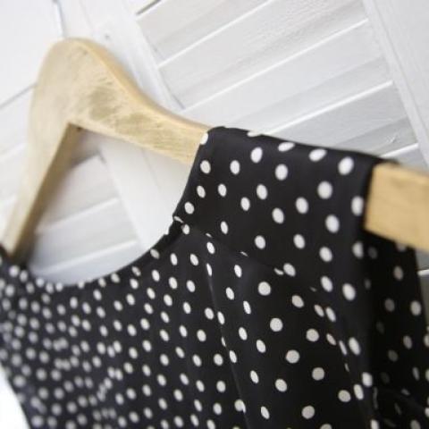 DIY gold hangers