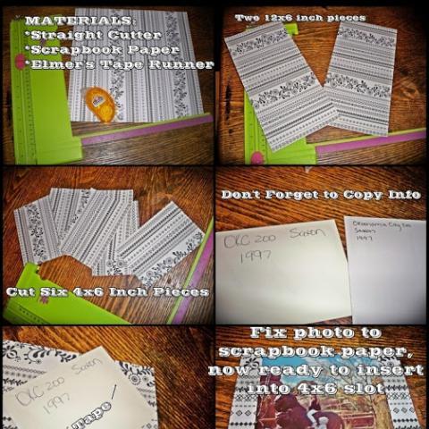 Putting Those (Old) Oddly Sized Photos into Albums