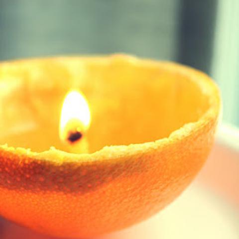 Orange Peel Candle