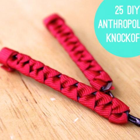 25 DIY Anthropologie knockoffs