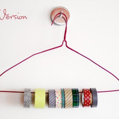 Easy Washi Tape Holder and Other Pinterest Ideas