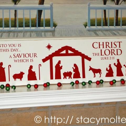 Mod Podge Â® Nativity Art