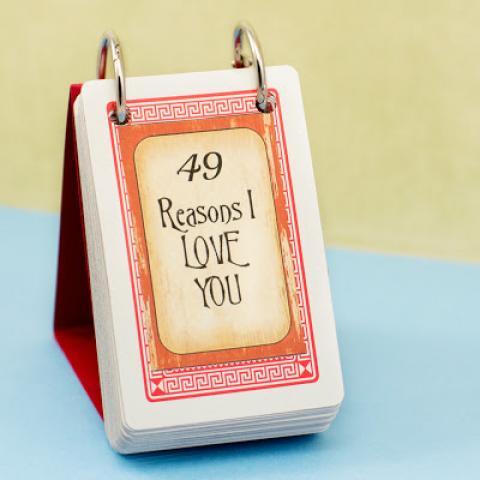 DIY 49 Reasons I Love You