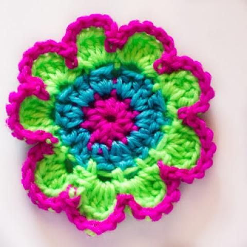 Crochet Flower Tutorial