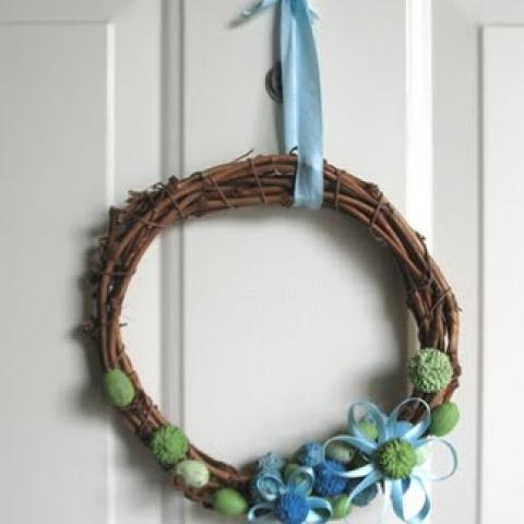 Natural Spring Wreath Tutorial