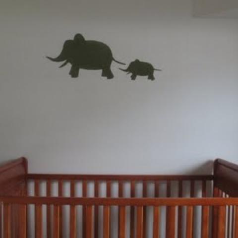 Starched Fabric Wall Decals