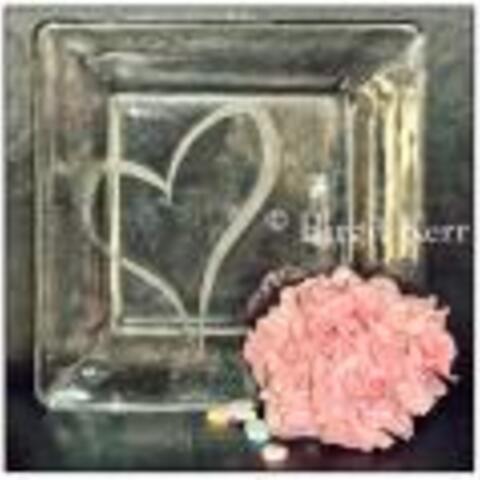 Etched Valentine Plates